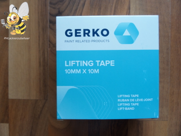 Lifting Tape Scheibenschutzband perforiert umklappbar 10 x 50mm x 10m