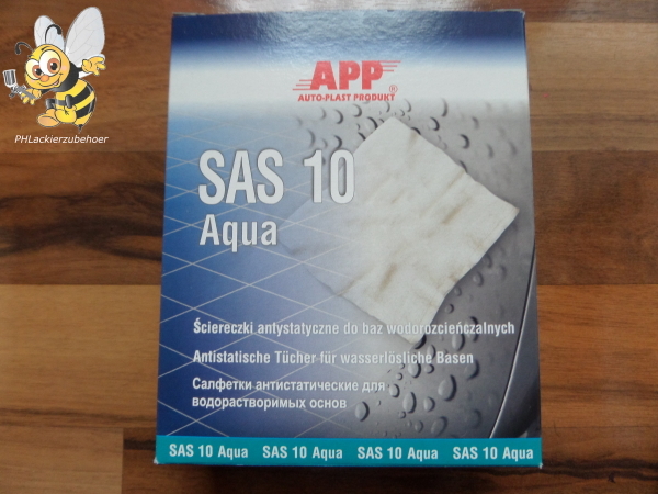Staubbindetücher „Aqua“ speziell für Wasserlack 10 Stück einzeln verpackt